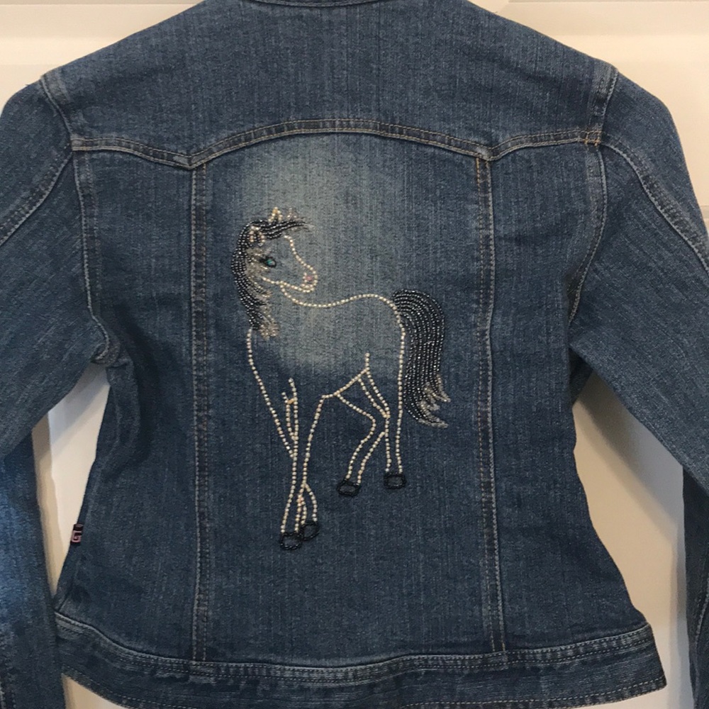 Cute Jean Jacket for the Horse 🐴  Lover 🌸🌸 - Picture 7 of 8